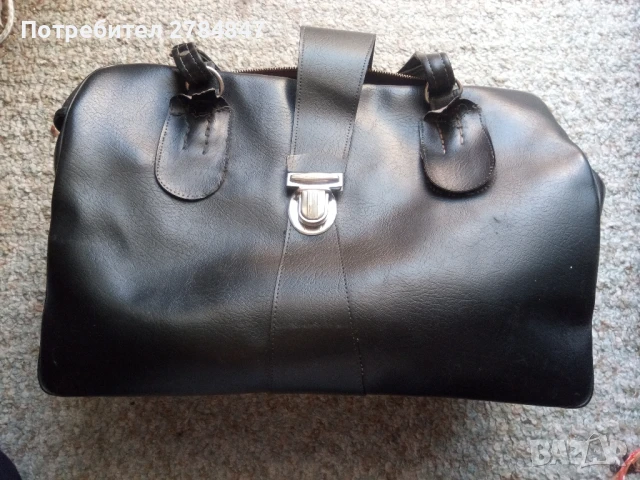 Кожена пътна чанта от социализма , снимка 3 - Сакове - 50852768