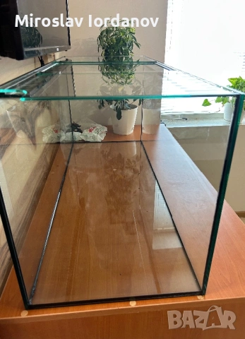 НОВ аквариум 100/40/45(180л), снимка 4 - Аквариуми - 53921797