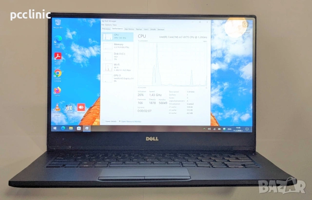 Dell Latitude 13 7370 13.3" | Intel Core m7-6Y75 | 16GB DDR3 | 256GB NVME SSD | Лаптоп/Laptop, снимка 2 - Лаптопи за работа - 53442040