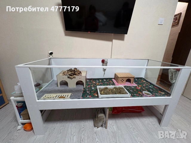 Ръчно изработена клетка за морски свинчета,зайчета и други – изработка по поръчка