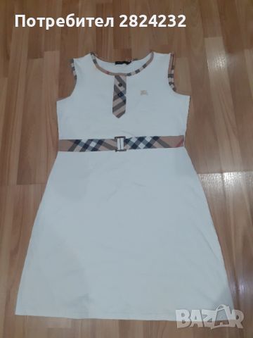 Рокля на BURBERRY , снимка 1 - Рокли - 46551590