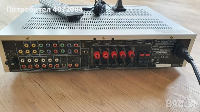 Marantz NR 1501 - 7.1 -Аудио - видео ресийвър, с дистанционно и калибрационен микрофон, снимка 3 - Ресийвъри, усилватели, смесителни пултове - 45370285