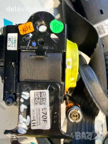 88810K7000 преден ляв колан със спиропатрон от Hyundai i10 1.0 MPI, 67 кс. , 5 ск. , двигател G3LD, снимка 4 - Части - 53499013