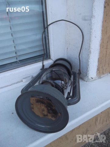 Фенер ветроупорен газен от соца работещ - 1, снимка 3 - Колекции - 54113232