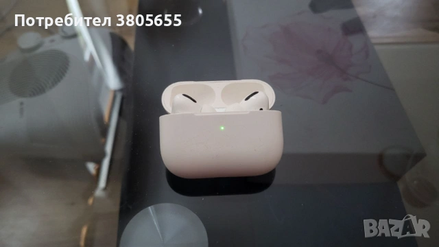 Apple AirPods Pro - оригинални, отлично състояние, снимка 3 - Bluetooth слушалки - 53313080