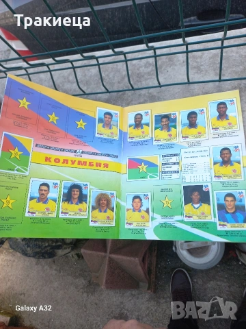 АЛБУМ ЗА ЛЕПЕНКИ ФУТБОЛИСТИ САЩ 94, снимка 2 - Колекции - 53837203