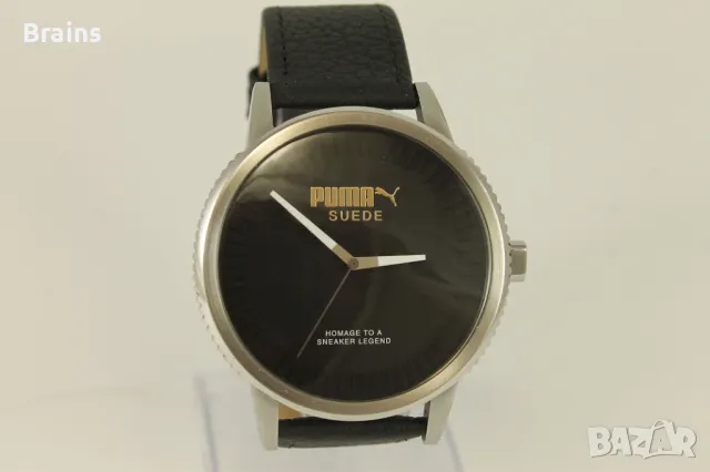 Мъжки Кварцов Часовник PUMA Suede Homeage To A Sneaker Legend, снимка 4 - Мъжки - 49959337