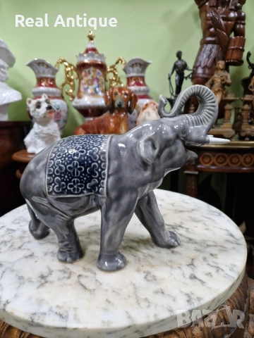 Прекрасна голяма порцеланова фигура статуетка , снимка 7 - Статуетки - 51963855