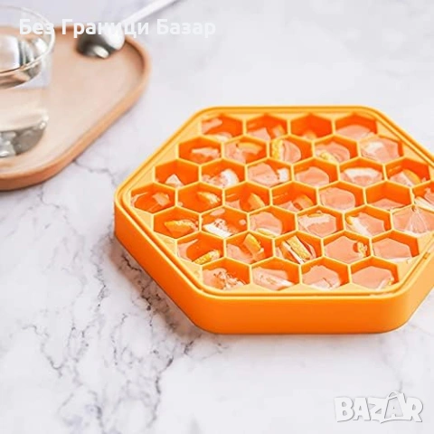 Нова ледарка за многократна употреба Форма за лед шестоъгълни кубчета, снимка 4 - Аксесоари за кухня - 53364220