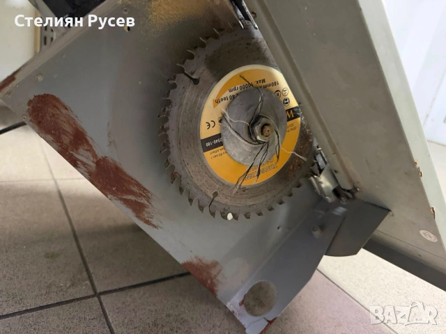 1802 настолен циркуляр BORDRUNDSAV цена 35 евро или 68,45 лева смр - 220 волта , електрически 530 ва, снимка 6 - Други инструменти - 53530658
