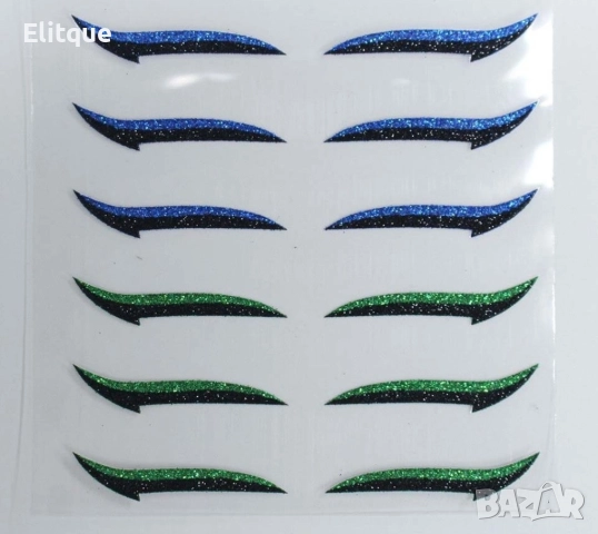 Комплект двойни стикери – очна линия HZS422, снимка 7 - Други - 52832027