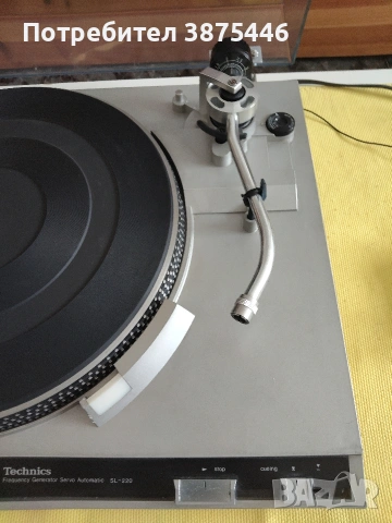 Грамофон Technics SL-220 , снимка 2 - Грамофони - 53753698