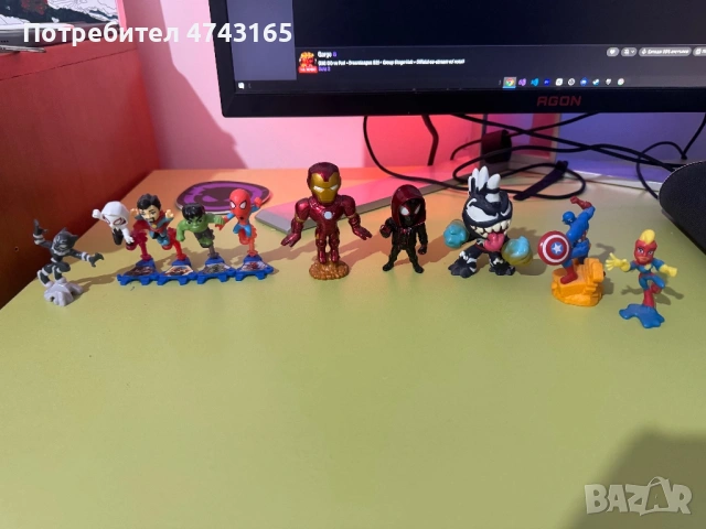 Marvel и DC коленция ( Kinder surprise) 