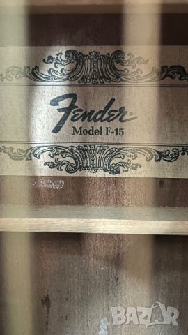 Fender F-15  класическа китара 1960, снимка 3 - Китари - 45929529