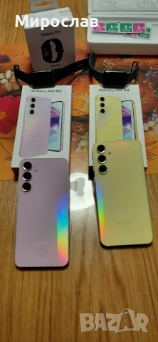 Samsung A55 5G+Galaxy Fit3, снимка 2 - Samsung - 54282345
