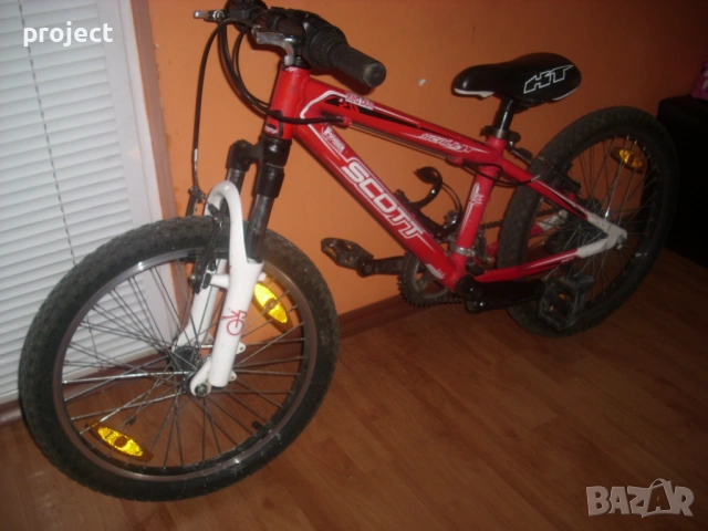 20" SCOTT USA ЛЕК АЛУМИНИЕВ детски  велосипед,колело .Промо цена, снимка 13 - Детски велосипеди, триколки и коли - 53391862