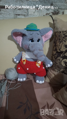 Слонче , снимка 7 - Плюшени играчки - 51638096