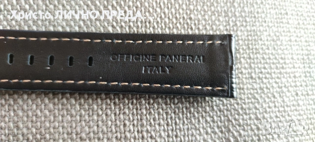 Оригинална каишка за PANERAI 24 мм., снимка 2 - Каишки за часовници - 53015371