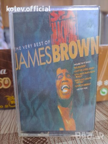 JAMES BROWN - THE VERY BEST OF, снимка 1 - Аудио касети - 46128270