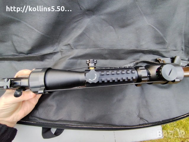 красива немска еднозарядна въздушна пушка , снимка 6 - Въздушно оръжие - 53260147