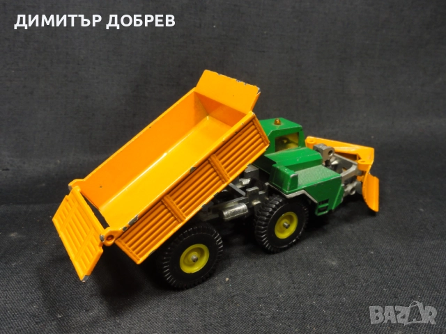 СТАРА РЕТРО МЕТАЛНА КОЛИЧКА SIKU GERMANY FAUN SNOW PLOUGH TRUCK, снимка 4 - Колекции - 51651765