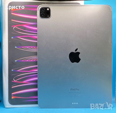 ГАРАНЦИОНЕН!!! Apple iPad Pro 11" (2022) 4th Gen, 128GB, Wi-Fi, Space Grey, снимка 4 - Таблети - 45175480