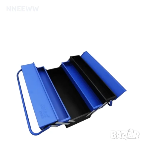 Метална кутия за инструменти 3 реда / Метален Куфар за Инструменти, снимка 2 - Куфари с инструменти - 50443389