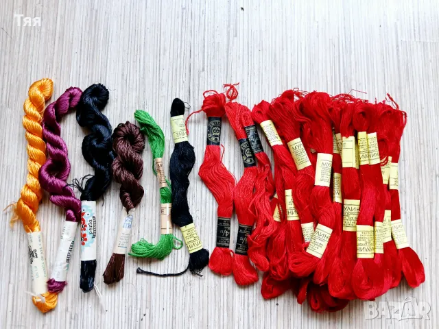 Конци за бродиране мулине