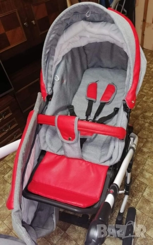 бебешка количка 3 в 1, снимка 4 - Детски колички - 51785803