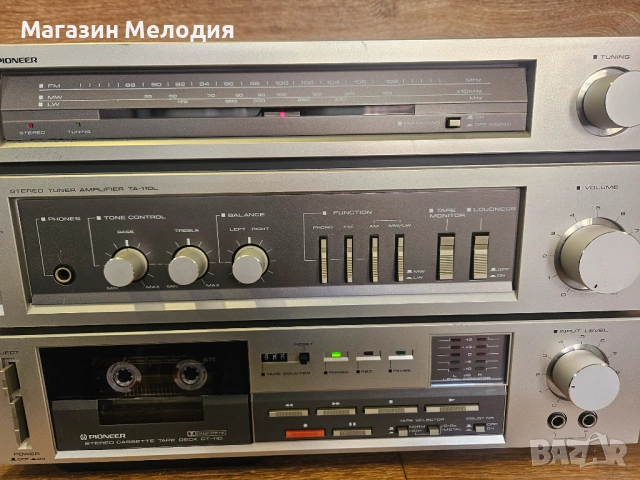 Аудиосистема Pioneer TA-110L + CT-110 – Перфектният тандем за ценители на класическия звук, снимка 5 - Аудиосистеми - 54049790