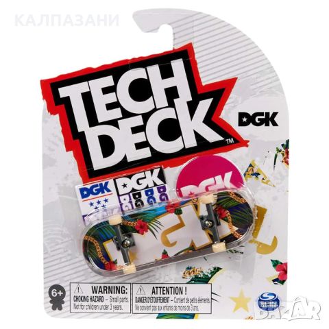 TECH DECK Мини скейтборд 1 брой 6067049, снимка 10 - Игри и пъзели - 46099231