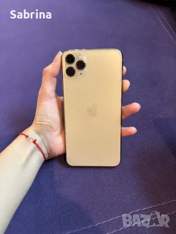 IPhone 11 Pro Max gold , снимка 1 - Apple iPhone - 48360764