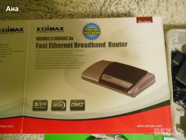 мрежово устройство EDIMAX-MODEL  BR-6214K, снимка 1 - Мрежови адаптери - 45880023
