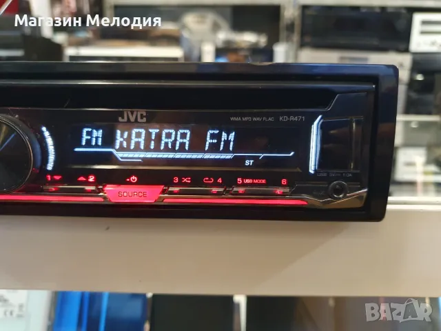 Авто радио JVC KD-R471 НОВО. Има радио, диск и usb., снимка 7 - Аксесоари и консумативи - 48412110