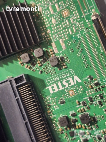 MAIN BOARD ,17MB186TC ,for JVL LT-32VAF3200 32inc DISPLAY VES315UNGB-L3-N63 , снимка 2 - Части и Платки - 54295594