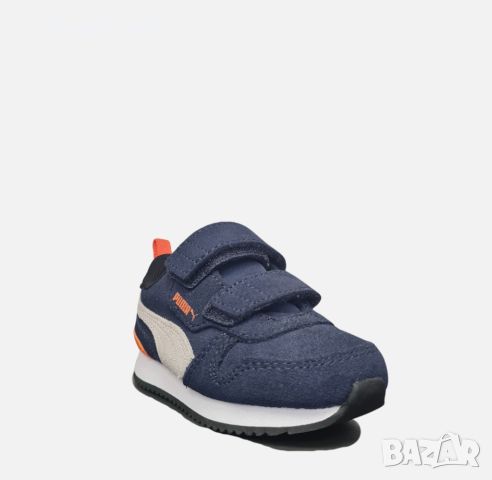 НАМАЛЕНИЕ !!!Бебешки маратонки Puma R78 V Inf Blue 368591 02, снимка 3 - Бебешки обувки - 45812670