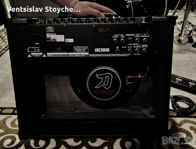 Boss Katana 100 MkII + GA-FC Footswitch , снимка 5 - Други - 54115841