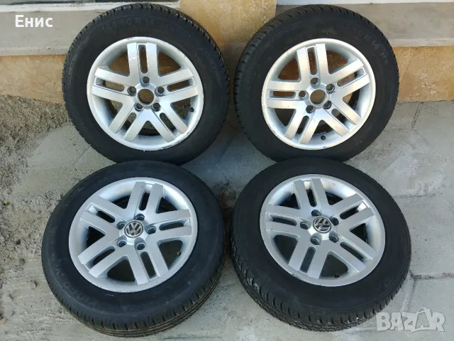 Гуми и джанти 185/60 R 14  6Jx14H2 Volkswagen Golf, снимка 1 - Гуми и джанти - 47624739