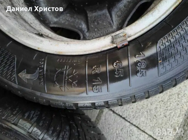 Алуминиеви джанти с всесезонни гуми 185/65R15, снимка 2 - Гуми и джанти - 53815603