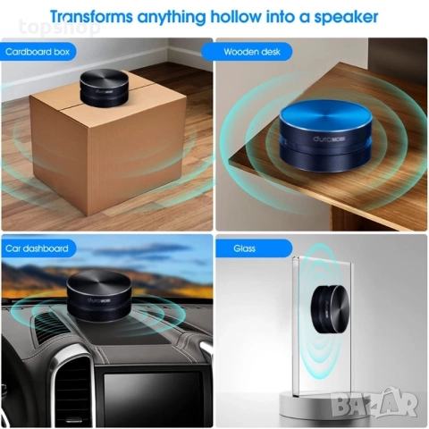 2 мини тонколони Humbird с костна проводимост, миниатюрен безжичен преносим високоговорител..., снимка 6 - Тонколони - 51572537