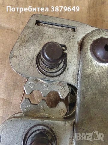 Кербовъчни клещи Klauke кримпващи, снимка 8 - Клещи - 50779837