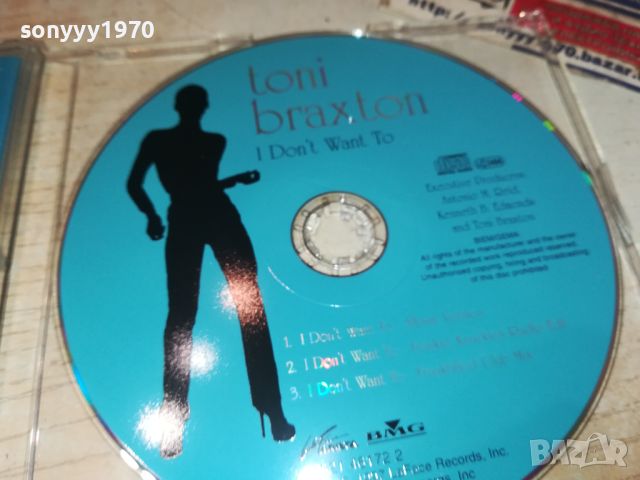 TONI BRAXTON CD-ВНОС GERMANY 1007241515, снимка 4 - CD дискове - 46537210