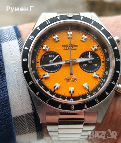Forzo Drive King mechanical chronograph by Geckota, пълен комплект, бартер, снимка 2 - Мъжки - 54283481