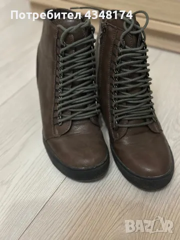 Обувки на платформа , снимка 3 - Дамски ежедневни обувки - 49829420