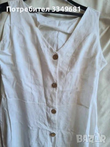 Ленена рокля за горещите летни дни 