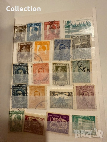 Класьор с пощенски марки пощенска марка България поща, снимка 3 - Други ценни предмети - 46193538
