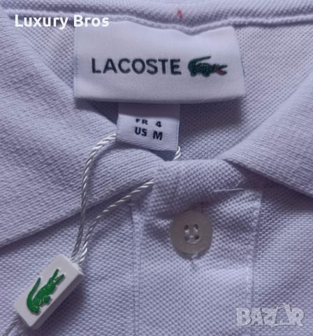 Мъжки тениски Lacoste, снимка 5 - Тениски - 46740990