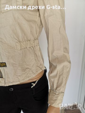 Дамско яке (10) OFFICER OVERSHIRT L/S WMN KHAKI  S(2)  /302/, снимка 3 - Якета - 46364335