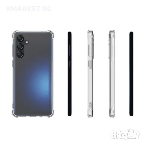 Samsung Galaxy M55 5G Силиконов Калъф Transparent TPU и Протектор, снимка 2 - Калъфи, кейсове - 46902698