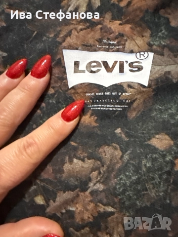 Levi's Левис 100 % оригинална мъжка блуза , снимка 3 - Спортни дрехи, екипи - 52533804